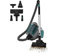 SUBZONAL-Cecotec Aspirateur Traîneau avec ou sans Sac Rockstar Cyclonic Powerbag, 900 W, Aspiration Puissante de 175 AW et 20 kPa, Réservoir 2L, Facile à Vider et Hygiénique, Rayon d'action 10m, 4 Ac