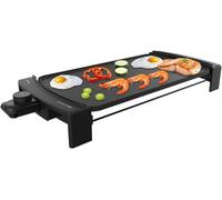 SUBZONAL-Cecotec Plancha Électrique Tasty & Grill 3000 Blackwater. 2600 W, Aluminium Fondu, Résistance sous forme de E, Thermostat ajustable, Convient pour un nettoyage au lave-vaisselle