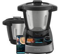 SUBZONAL-Cecotec Robot de cuisine multifonction Mambo Touch avec pichet Habana. 1600 W, 37 fonctions, écran tactile TFT 5"" recette intégrée, 3,3 l, APP, balance et en acier inoxydable + Havane, 4346