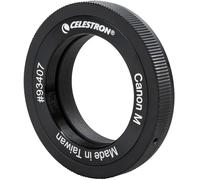 SUBZONAL-Celestron 93407 Canon M-Mount T-Ring - Bague au filetage T2 de 42 mm pour imagerie terrestre et céleste, compatible avec les appareils photo sans miroir EOS M et les adaptateurs T Celestron,