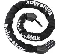 Subzonal-Chaîne Antivol Vélo À Code De 1000 Mm * 8 Mm Avec 5 Chiffres Mot De Passe, Cadenas À Vélo En Acier Trempé Haute Sécurité Pour Vélo, Moto, Porte, Portail