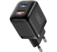 Subzonal-Chargeur Usb C, Iniu Rapide 30w 2-Port/Usb C+Usb A Type C Charger Alimentation Adaptateur Prise Secteur Pour Iphone 15 14 13 12 Pro Max Ipad Samsung Galaxy S22 S21 S20 Google Pixel 7 Tablet