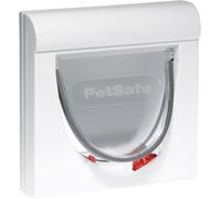 Subzonal-Chatière Magnétique Pour Chat Classique Staywell - Verrouillage À 4 Positions Avec Tunnel D'extension Fixe, Résistante Et Facile À Installer - Blanc, Taille Unique