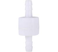 SUBZONAL-Clapet Anti-Retour en Plastique de 6mm Une Voie Clapet Anti-Retour de Retour pour l'eau, Le Carburant, Le Liquide, l'Air (6mm)