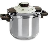 Subzonal-Cocotte À Pression Double Système Facile, Capacité 4,5 L, Ø 22 Cm, Acier Inoxydable 18/10, Fabriquée En Italie, 4,5 Litres, Inoxydable