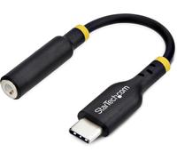 SUBZONAL-com Adaptateur Audio USB-C vers Prise Casque/Casque 3,5 mm TRRS, Dongle Aux USB Type-C vers Jack, 32-bit DAC