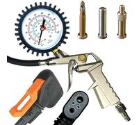 Subzonal-Compresseur À Air Comprimé Pour Vélo Avec Tête De Pompe Sks Pour Voiture/Sv/Blitz Dv Raccord Manomètre Pompe Pour Vélo De Route, Vtt, Vélo Électrique