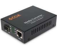 SUBZONAL-Convertisseur de média réseau Ethernet 10G, 1 x 1000M/2,5G/5G/10GBase-T Auto-négociation RJ45 vers 1 x 10GBase-X SFP+ Slot, prend en charge l'émetteur-récepteur 10GBase-SR/LR/ER/ZR, 10G SFP