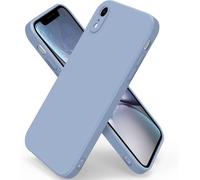 SUBZONAL-Coque iPhone XR, Coque en Liquide Silicone Conçue pour iPhone XR, Étui de Protection Antichoc Ultra Mince avec Doublure Douce en Microfibre Anti-Rayures, 6.1 Pouces (Lavande)