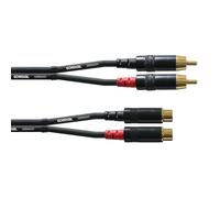 SUBZONAL-CORDIAL Câble audio Rca mâle/femelle 3 m