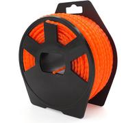 SUBZONAL-Cordon de Coupe carré torsadé 0,12"" Herbe Robuste Nylon Fil de Coupe Diamètre 3,0 mm x 32 m 105 pi