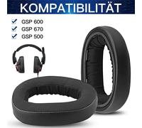 SUBZONAL-Coussinets en Gel refroidissant pour Casque de Jeu Sennheiser GSP500, GSP550, GSP600, GSP 670, Coussinets pour Casque EPOS H6 Pro, GSP601, GSP602