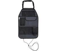 Subzonal-Cover Me Deluxe Organisateur De Voiture, Protège Siège Voiture Et Porte-Boissons, Protection Arrière De Siège Kick Mats, Gris Foncé