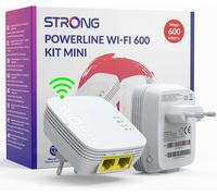 SUBZONAL-CPL 600 Mpbs WiFi 300 Mbps Pack de 2 Prise filtrée Port Ethernet Compatible boxs Internet Idéal Multi TV Streaming HD Prêt à l'emploi Garantie 4 Ans