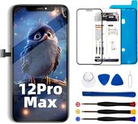 Subzonal-Cran Pour Iphone 12pro Max Cof, 6.7"" Ecran Pour Iphone 12pro Max Lcd Replacement, Lcd Display Pour Iphone 12pro Max Avec Kits D'outils De Réparation, Compatible Avec Modèle A2411 /A2342 /A24