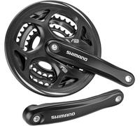 Subzonal-Crankset 8-Speed Black Fc-M311 48/38/28t 175mm