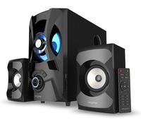 SUBZONAL-Creative SBS E2900 Système de Haut-parleurs 2.1 Bluetooth Puissant avec Caisson de Basses pour téléviseurs et Ordinateurs