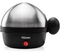SUBZONAL-Cuiseur à ?uf Tristar EK-3076 ¿ Convient pour 7 ?ufs ¿ Acier inoxydable, Plastique Blanc