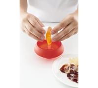 SUBZONAL-Cuisson Vapeur - Cuit Oeuf Ovo - Cylindrique - Transparent - Silicone Platine