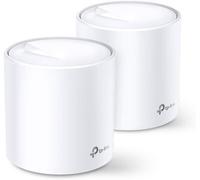 SUBZONAL-Deco WiFi 6 Mesh AX 5400Mbps Deco X60(2-Pack) V3.2, Système WiFi 6 pour Toute la Maison, Couverture de 490¿, Installation Facile, Contrôle Parental, Compatible avec Toutes Les Box Fibre