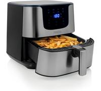 SUBZONAL-Digital Aerofryer Deluxe XXL avec 5,5 litres ¿ 62,2% de consommation d'énergie en moins ¿ 1700 W ¿ 8 programmes ¿ Acier inoxydable ¿ Sans huile ¿ 182060