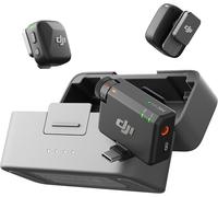SUBZONAL-DJI Mic Mini (2 TX + 1 RX + Boîtier de Recharge), Ultra-léger, Audio de HQ, 48 h d¿Utilisation, Annulation du Bruit, Limite Auto, Micro Cravate sans Fil pour caméra/iPhone/Android, vlog, Str