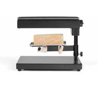 SUBZONAL-DOC159 Appareil à Raclette Traditionnel pour Quart de Meule Thermostat Réglable Socle Pivotant, Inclinable et Réglable en Hauteur 600 watts