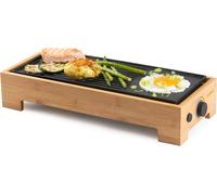 SUBZONAL-DOMO DO9270G Plancha Grill Bamboo Style `Just Us¿ - 1000 W