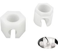 SUBZONAL-Écrous de Rechange pour Sodastream Machine - Pièces de rechange pour adaptateur Sodastream à connexion rapide, Compatible avec Sodastream Jet, Spirit, Easy, Duo, Fizzi, Terra, Crystal 1.0 &