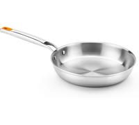 Subzonal-Efficient Poêle Efficient Inox Triply 18 Cm, Inox 18/10, Sans Antiadhésif Avec Fond Diffuseur Triple Forgé, Sans Pfoa, Manche Riveté