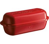 Subzonal-Eh349503 Moule À Pain De Campagne, Céramique, Rouge Grand Cru, 39, 5 X 16, 5 X 15 Cm