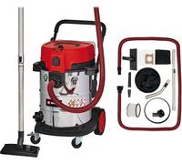 SUBZONAL-Einhell Aspirateur de chantier TE-VC 2350 SACL (1 600 W, Cuve 50L, classe de poussières L, pour des poussières de valeurs MAK>1 mg/m³) Vendu avec plusieurs buses et filtres