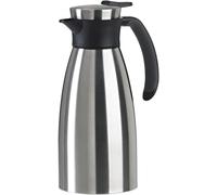 Subzonal-Emsa 508932 Bouteille Isotherme 1 Litre Fermeture Rapide, Poignée Souple Acier Inoxydable Noir