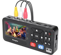 SUBZONAL-Enregistreur vidéo 3"" 1080P 30FPS VHS Numérisation de RCA, VCR, DVD, VHS, Hi8, caméscopes, jeux TF/SD/USB Storage (AV)