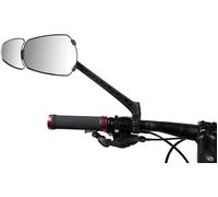 Subzonal-Espion E100 Cargo - Rétroviseur Vélo Et Vélo Électrique Avec Petit Miroir Additionnel - Montage Sur Guidon - Optimiser Visibilité Velo - 80 Cm2 - Fabriqué En France, Noir