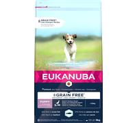 Subzonal-Eukanuba Chien Sans Céréales Chiot & Junior Petites Et Moyennes Races Riche En Poissons 3kg