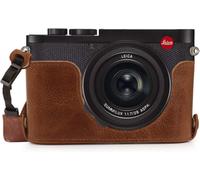 SUBZONAL-Ever Ready Demi-étui en Cuir véritable Compatible avec Leica Q2