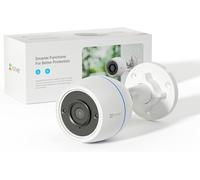 SUBZONAL-EZVIZ C3TN 1080P Camera Surveillance WiFi Exterieure, Camera Exterieur WiFi 2.4Ghz avec 30m Vision Nocturne, IP67 étanche, Détection de Mouvement, Camera de Surveillance Compatible avec Alex