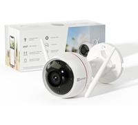 SUBZONAL-EZVIZ C3W Pro 4MP Caméra Surveillance WiFi Extérieur avec 30m Vision Nocturne en Couleur, Alarme Sirène, Détection de Forme Humaine par IA, IP67 Etanche Alexa Compatible Audio Bidirectionnel