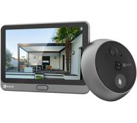 SUBZONAL-EZVIZ CP4 1080P Judas de Porte Camera Surveillance, Visiophone Connecté Interphone Vidéo, Judas Numerique 4.3¿¿ Écran Tactile Batterie 4600mAh Detection Humaine Audio Bidirectionnel 5m Visio