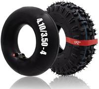 SUBZONAL-F3T-35I Pneu chambre à air 4.10/3.50-4 pour Remorque Tracteur Diable Chariot de jardin Fraise à neige Tondeuse à main Camion Brouette Go Cart Enfant ATV