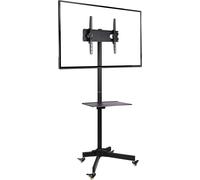 SUBZONAL-Falco-24 ¿ Pied à roulettes réglable Universel pour TV LCD LED 32 ¿ 55 Pouces, inclinable, VESA Max 400x400mm Capacité Max de 25kg