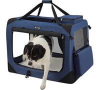 Subzonal-Feandrea Sac Transport Chiens, Caisse Chat, 81 X 58 X 58 Cm, Bleu Foncé