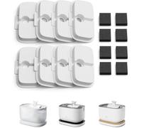 Subzonal-Filtre Fontaine Eau Chat, Pack De 8 Filtres De Remplacement Pour Dockstream Fontaine À Eau Pour Chat Plwf005, Plwf115, Plwf105, Filtre Avec Filtration Verticale Pour Fontaine A Eau Chat