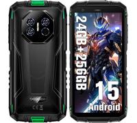 SUBZONAL-Fire3 Ultra Smartphone Incassable Android 15, 24Go 256Go /2TB, 8250mAh Telephone Incassable, 16MP20MP Night Vision, 5.5 IPS Display Telephone de Chantier, Fingerprint/Face Unlock/IP68/NFC