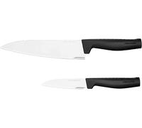 Subzonal-Fiskars Ensemble De Couteaux, Couteau De Chef Et Couteau D'office, Hard Edge, Design Élégant, Longueur Totale : 33,1 Cm Et 22,8 Cm, Acier Inoxydable/Plastique, 1051778