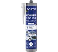 SUBZONAL-FIXPRO ¿ Mastic Auto et Bateau MSP 104 ¿ Colle et Joint ¿ Tous matériaux ¿ Résiste aux Intempéries et à l¿Eau de Mer ¿ Mastic Hybride Polymère ¿ Couleur : Blanc ¿ 1 Cartouche 290 ml