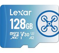 Subzonal-Fly Carte Micro Sd 128go, Carte Microsdxc Uhs-I, Jusqu'à 160 Mo/S En Lecture, A2, U3, C10, V30, Carte Tf Compatible Avec Drone Et Caméra D'action(Lmsflyx128g-Bnnaa)