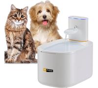 Subzonal-Fontaine A Eau Chat Astra Fontaine À Eau Pour Chat, Distributeur D'eau Pour Chat Rechargeable Avec Capteur De Mouvement, 3 L, Filtre À Trois Étapes, Usb-C Inclus