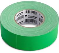 SUBZONAL-Gaffer Chroma Key Vert de 50 mm x 50 m - Ruban Adhésif Premier Choix - Fixation Résistante - Facilite Le Détourage - pour Fonds en Vinyle, StudioLink et Panoramic - LL LB7966